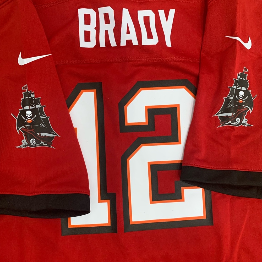 Official NFL Nike Tom Brady NWT Tampa Bay Bucs Youth Jersey - Picture 3 of 5